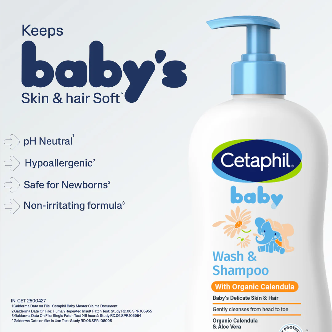 Cetaphil Baby Wash & Shampoo with Organic Calendula - Image 7