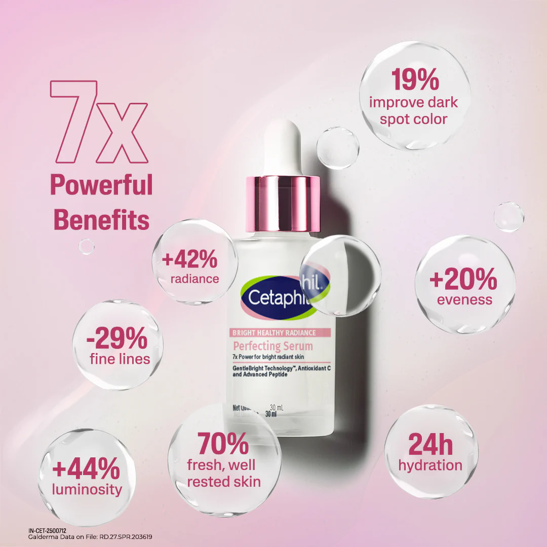 CETAPHIL Bright Healthy Radiance Perfecting Serum - 30 ml - Image 4