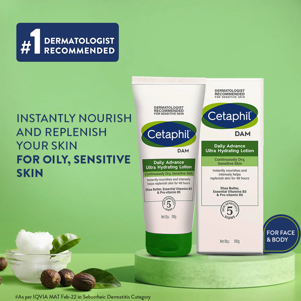Cetaphil Daily Advance Ultra Hydrating Lotion 100gm - Image 3