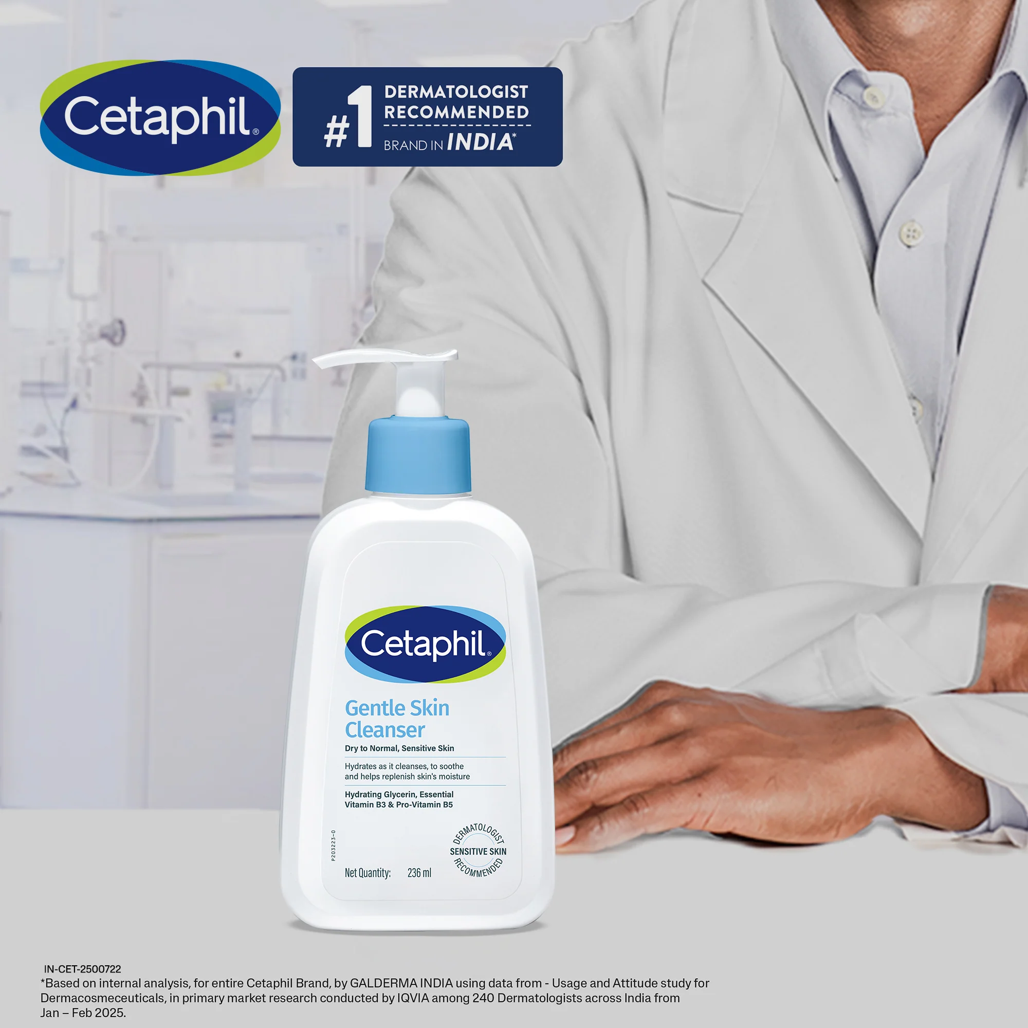 Cetaphil Gentle Skin Cleanser 236 ml | Dermat recommended - Image 10