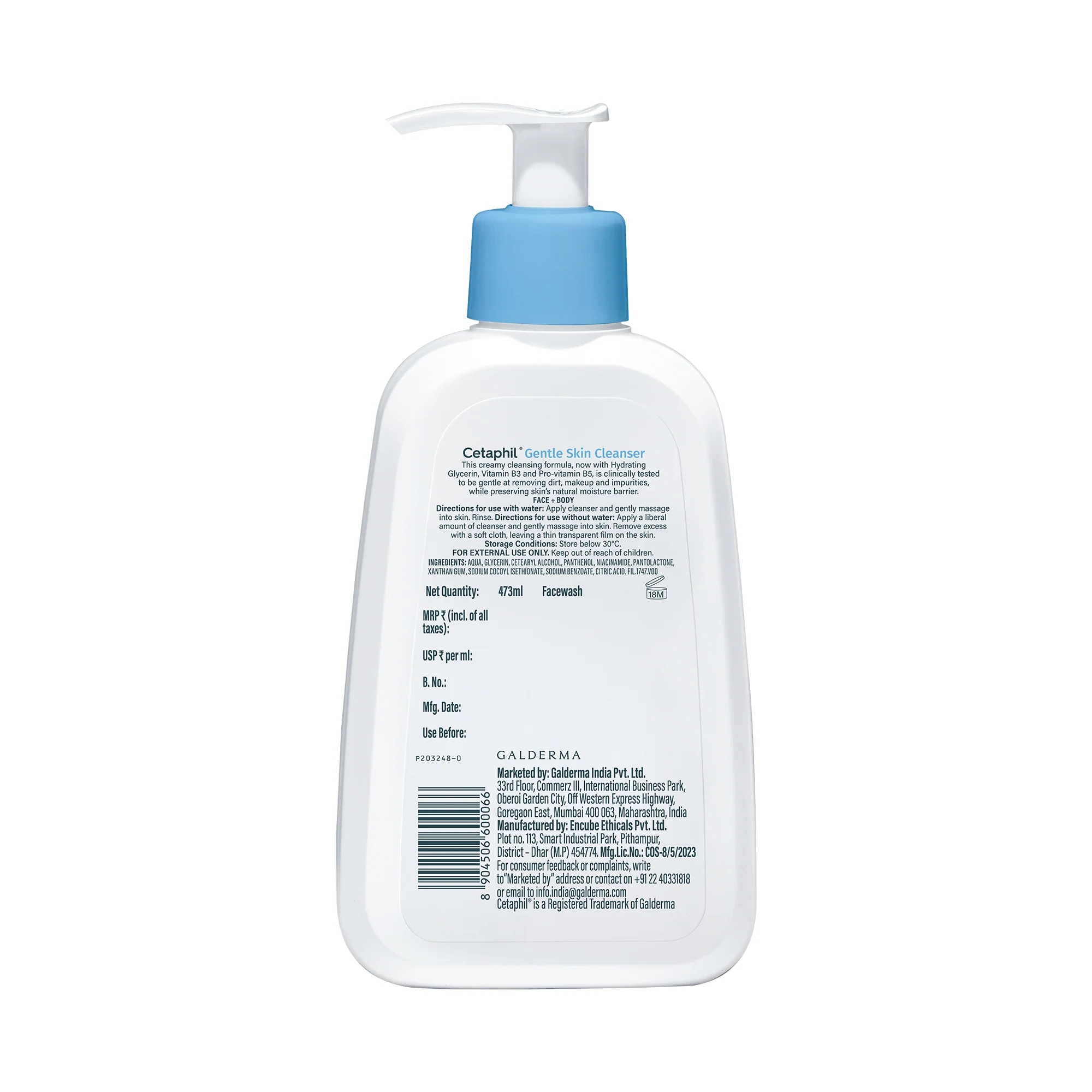 Cetaphil Gentle Skin Cleanser 236 ml | Dermat recommended - Image 12