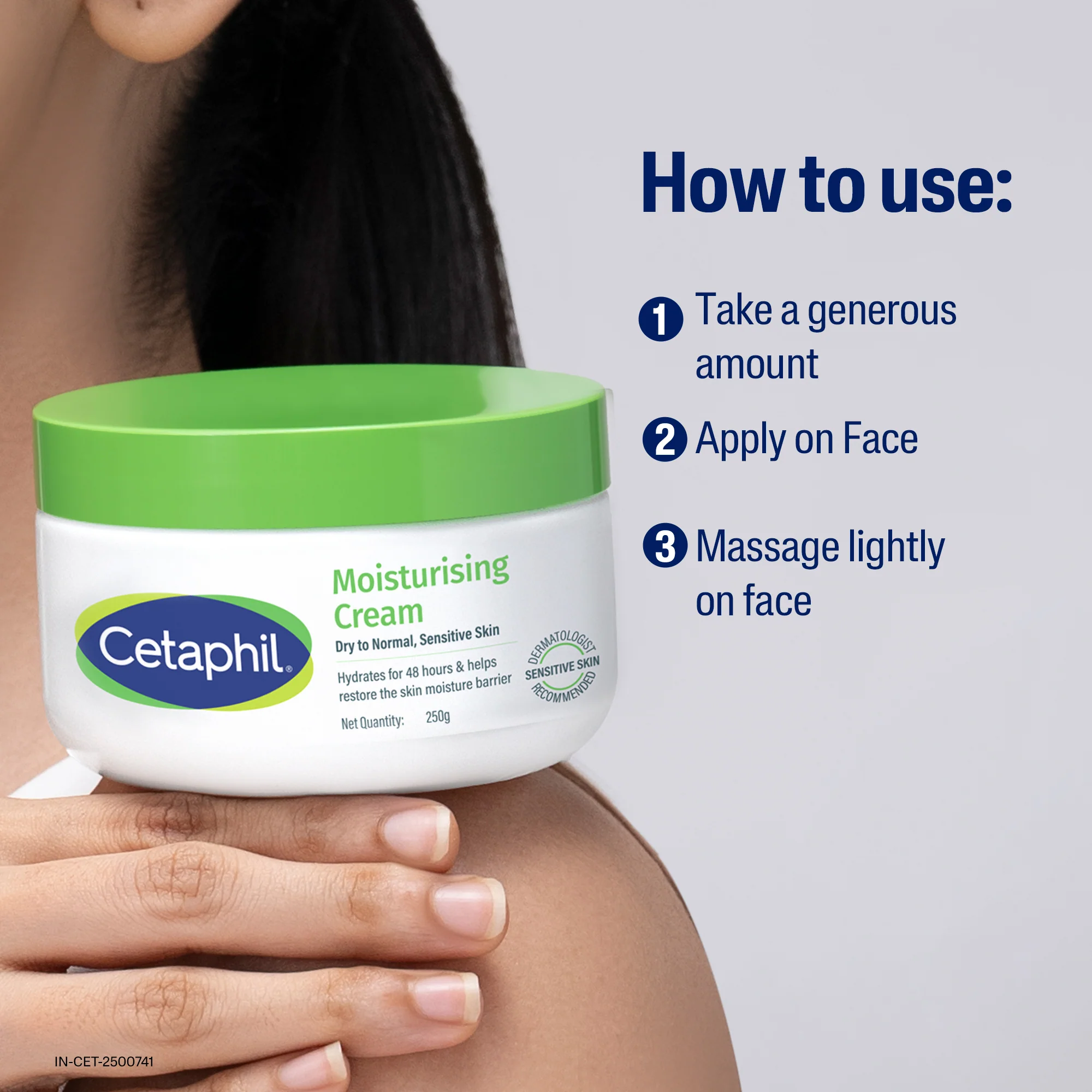 Cetaphil Moisturising Cream 100 g for dry to normal, sensitive skin - Image 11